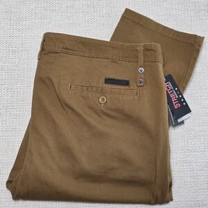 Galaxy by‎ Harvic Men's Timber Slim Fit Stretch Chino Pants Size 42x32 NWT